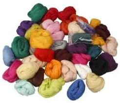 Merino Wool - Assortment, 19+21 micron, asstd colors, South Africa / Australia, 50x10 g