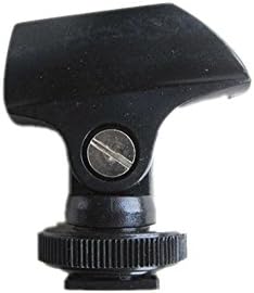 Jinoh Video Windtech Microphone holder Hot Shoe Clip Mount Shotgun Camera Locking 19.5mm Light