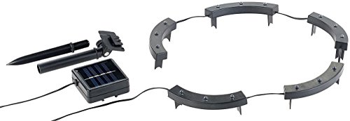 Lunartec Solar-Rundum-Licht für Pflanzen, 15 LEDs, Dämmerungssensor, IP44 - 2