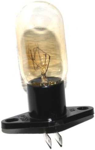 Microwave Oven Bulb With Fixed Lamp, T170 Base, Right Angle 4.8mm Terminals, 25w 230-240v, OEM, Suitable For Panasonic, Teka, LG, Delonghi, Caple, Smeg, Baumatic..
