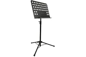 Kabalo Heavy Duty Metal Adjustable Folding Tripod Music Stand.
