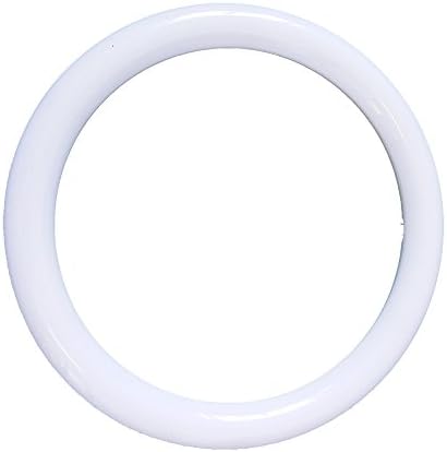 LuLofe 300mm 18 Watt 12'' LED Circular Tube Milky With Internal Power Supply 4500K to Replace 32 Watt Fluorescent Light Bulb