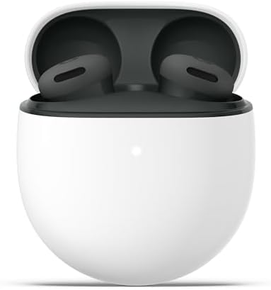 Google Pixel Buds 2a - Auricolari wireless con cancellazione attiva del rumore - Leggeri, comodi e sicuri - Resistenti all'acqua - Compatibili con Bluetooth - Grigio verde