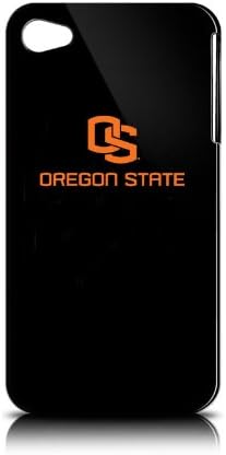 Tribeca Gear NCAA Oregon State Beavers Varsity Jacket Hardshell Case for Apple iPhone 4, Black