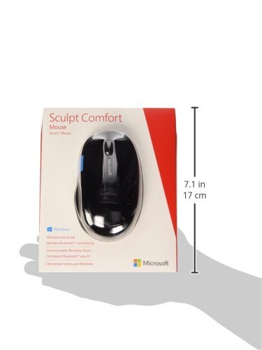 Microsoft H3S-00002 Sculpt Comfort Maus Bluetooth schwarz - 6