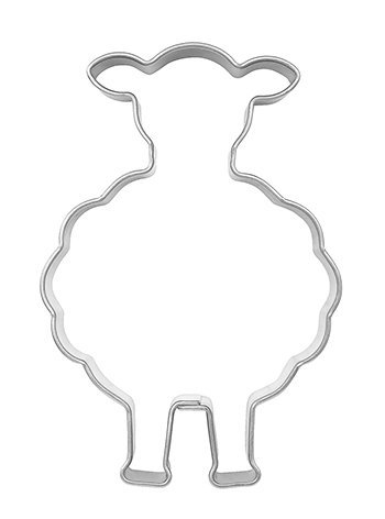 Ausstechform Schaf, stehend, 6,5cm