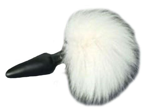 Preisvergleich Produktbild Anal Dildo Buttplug Hasen Puschel