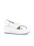 Estación: Primavera - Verano Stonefly 108412 891 Zapatos De Cuña Mujer SILVER/WHITE 39