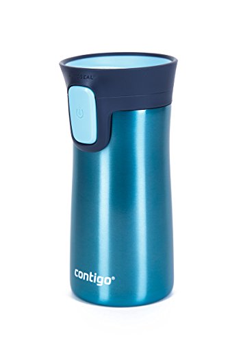 Contigo Pinnacle Termo Mug Hermético de Viaje, Azul (Tantalizing Blue), M