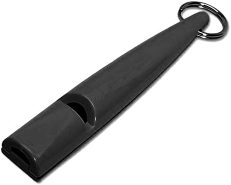 High pitch dog training whistle (Black)