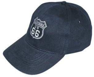 Preisvergleich Produktbild Basecap Route 66 dunkelblau