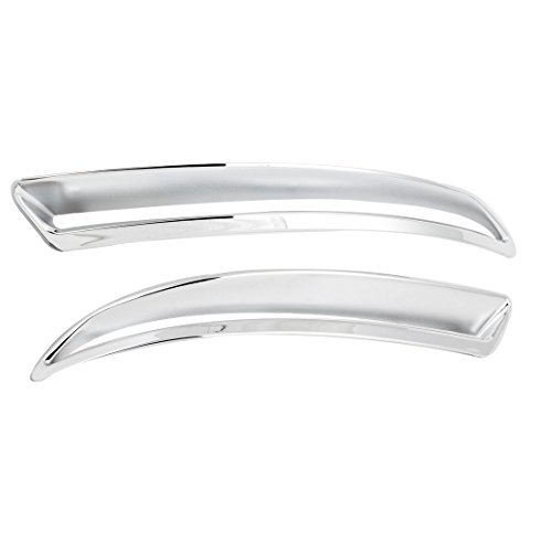 Preisvergleich Produktbild 2ST Auto verchromt Nebelschlussleuchte Lampenabdeckungen Trim