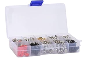 SNOWINSPRING Jcevium 360PCS Personal Computer Screw,Pc Case Screws,Motherboard Standoffs for Hard Drive Pc Case Motherboard Fan Graphic