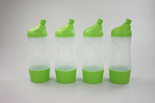 TUPPERWARE Sportfreund klein 415 ml grün (4) C93 Trinkflasche Sportflasche