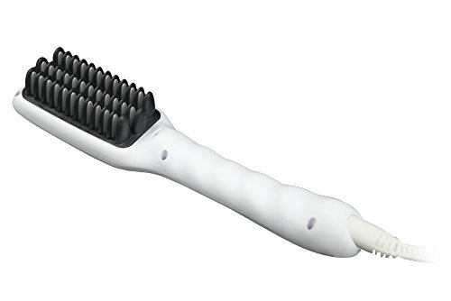 Innovative Glättbürste ikoo e-styler in Weiß mit glatten Keramik-Panels und revolutionärer Ionen Funktion gegen eine statische Aufladung der Haare inklusive 360 Grad drehbarem Kabel gegen Kabelgewirr - 5