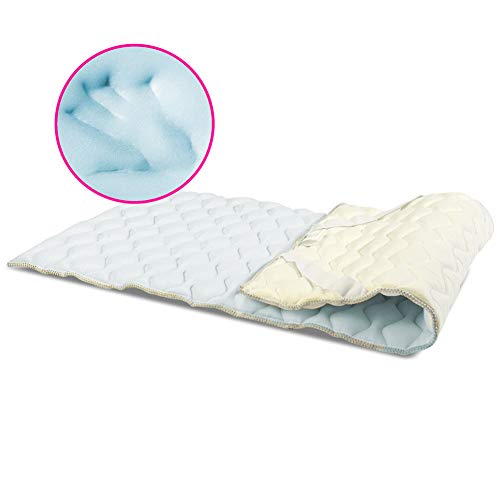 GEEMMA s.r.l. Topper correggi Materasso POLARGEL al miglior Prezzo Alto 4CM con Tessuto Super Traspirante - SH3 POLARGEL al miglior Prezzo Matrimoniale 160x200