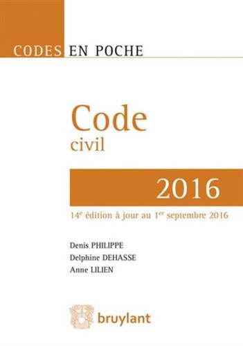 Code civil 2016 francais Code civil 2016 francais