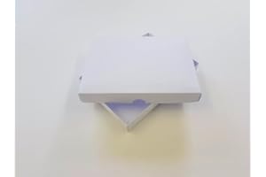 Stella Crafts 5" x 7" White Greeting Card Boxes x10 Per Pack, Gift Boxes