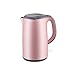 Produktbild WANGJIN-Wasserkocher Elektrische Kessel-automatische Abschaltung große Kapazität 1800W Verbrühungs-Isolierung integrierte rostfreien Stahl 1.7L Rosa