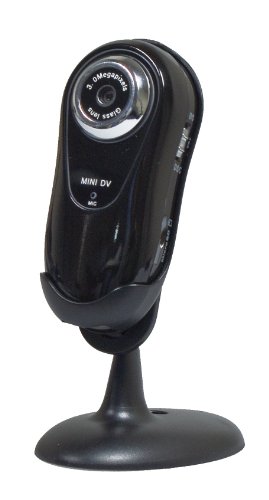 Albrecht 21120 Mini DV 120 Action Kamera mit Standfuß und Cliphalter (USB, 2GB SD-Karte)