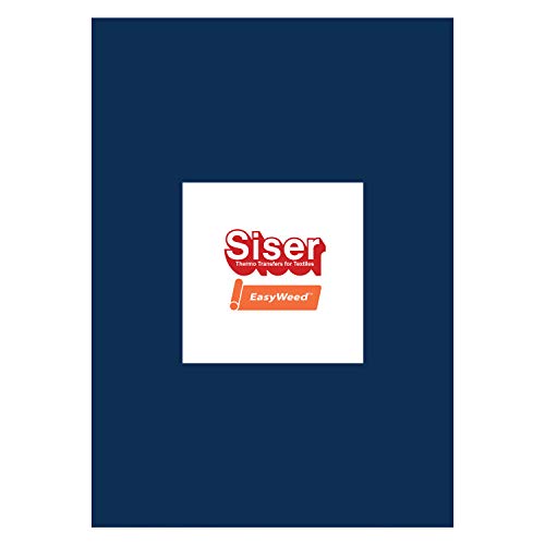 A4 Vinyl Sheets - Siser Easyweed - HTV Iron On Heat - Navy - Choose Quantity (1 x Navy - A4 Sheet HTV)