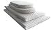 Nightynite® Ambassador Anti-allergenic Crib Mattress 76m x 40cm, Microfibre Removable Washable Zip Cover Square Corners Exclusive to The Cot Mattress Company LTD