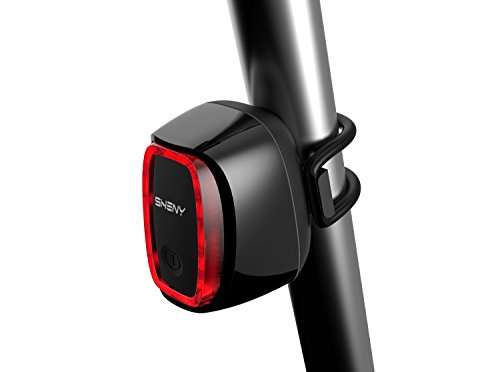 Sheny LED Fahrrad Rücklicht 7Beleuchtungsmodi IPX6 Wasserdicht USB Wiederaufladbare Lichtsensor und Bewegungssensor Automatische On/Off - 2