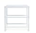Obaby Grace 3 Piece Nursery Furniture Set - White.