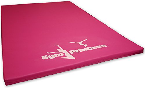 Implay® Gym Princess® Multi-Use Gymnastics, Exercise & Crash Mats - 610gsm PVC / High Density Foam - Choice of size (180cm x 120cm x 5cm)