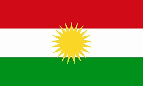 U24 Fahne Flagge Kurdistan 60 x 90 cm