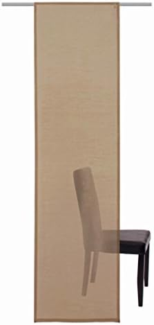 Set of 2, Courage Panel Curtain with Lars Contzen technology with clay 60 x 245 CM