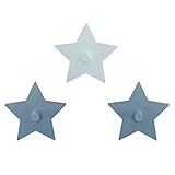 roba 450101D190 - 3er Set Wandhaken 'Little Stars'