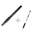 Produktbild Pentel SES15C-A Faserschreiber mit Flexibler Pinsel-ähnlicher Spitze schwarz + DaiDai Original ballpoint pen Made from Zebra