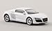 Produktbild Audi R8, weiss/silber, Modellauto, Fertigmodell, Schuco 1:87