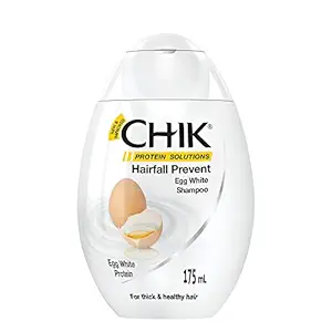 Chik Hairfall Prevent Egg Shampoo(175ml + 175ml) - Pack of 2