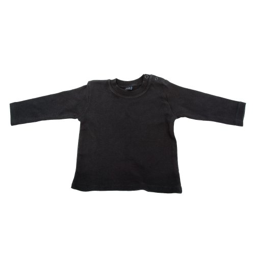 Babybugz Baby Girl Long Sleeve Tee / Baby And Toddlerwear (6-12) (Black)
