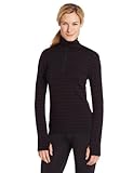 Icebreaker Tech Top Women's Long-Sleeved Half Zip Stripe