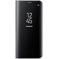 Samsung Clear View - Funda Galaxy S8, Negro