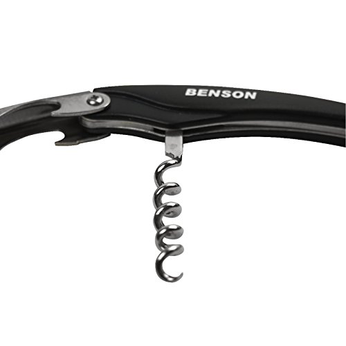 Kellnermesser Korkenzieher Kellnerbesteck Flaschenöffner Wein Kellner Messer - 2