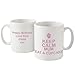 Produktbild KEEP CALM MUM EAT A CUPCAKE PERSONALISED MOTHERS DAY BIRTHDAY CERAMIC MUG GIFT