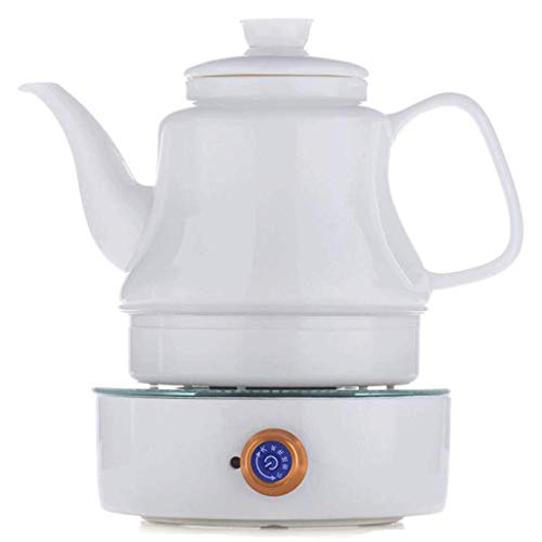 YSkettle Bouilloire lectrique en Porcelaine Blanche maille Blanche Chinoise 0.8L