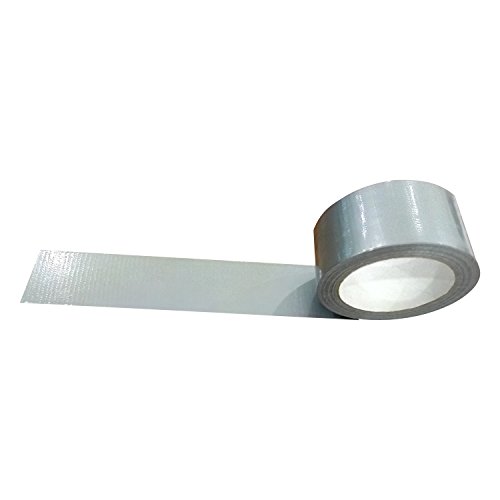 TopSoon Cinta adhesiva de plata adhesiva resistente al agua 50 mm x 25 m