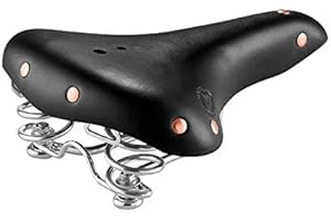 SELLE MONTEGRAPPA Montegrappa Selle de vélo de Luxe en Cuir véritable SMC2 avec Cadre en Ressort