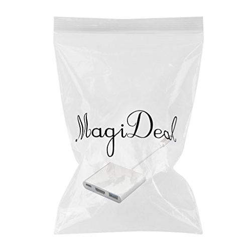 MagiDeal 3 In 1 Typ C USB 3.1 Zu USB C , USB Typ C zu 4k HDMI , USB Typ C zu USB 3.0 Adapter Kabel Hub Für Macbook Silber - 2