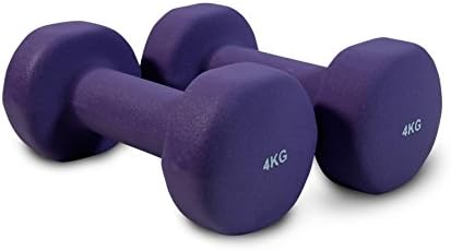 Bodymax Vinyl Dumbbell Pairs - 1kg to 6kg