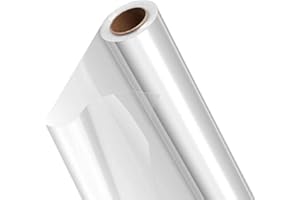 lepetitmitron - Rouleau Cellophane Transparent Uni 60 cm x 100 mètres - 40 Microns | Emballage Cadeaux Fleurs & Aliments