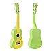 Produktbild TETAKE Kindergitarre Holz 6 Saiten 21 Zoll Mini Gitarre Kinder Gitarre Anfänger mit Plektrum Musikinstrument Spielgitarre für Kinder ab 3 Jahren