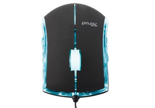 Trust MultiColour Mini Optische Netbook Maus schnurgebunden schwarz - 4