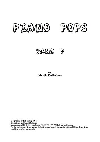 Preisvergleich Produktbild Piano Pop's Band 4