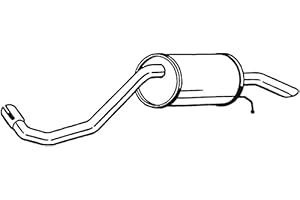 Bosal 233-417 Endschalldämpfer